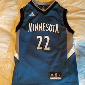Adidas Andrew Wiggins Minnesota Timberwolves jersey EUC